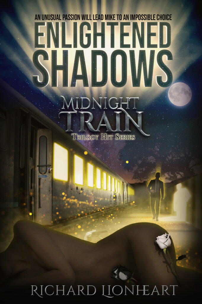 Enlightened Shadows book cover design